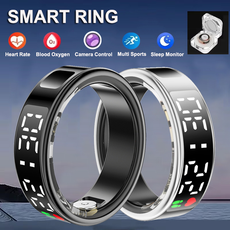 Gymnastic Ring - Inteligentny pierścień Tętno Tlen we krwi
