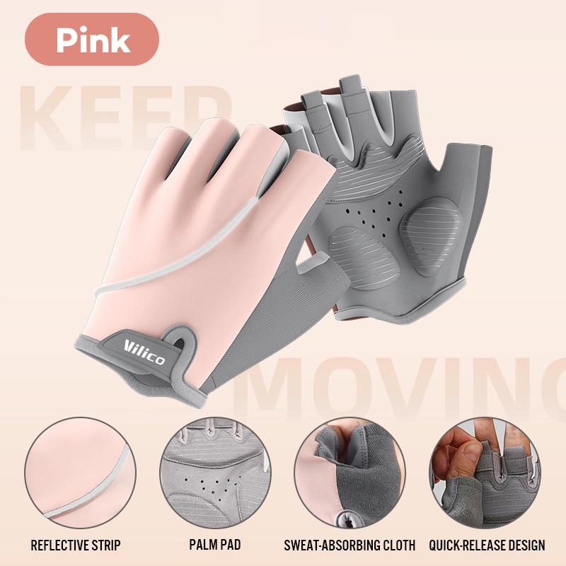 Weightlifting Gloves - Letnie oddychające rękawiczki rowerowe rękawiczki treningowe