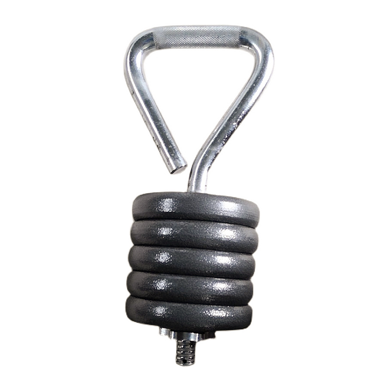 Kettlebell - Regulowany uchwyt Kettlebell Fitness metalowy talerz