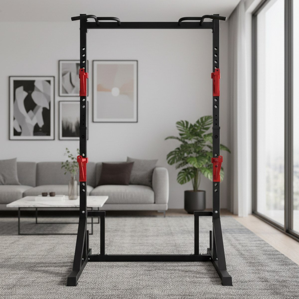 Regulowany stojak do ćwiczeń z – Pull Up Bar recenzja i cena