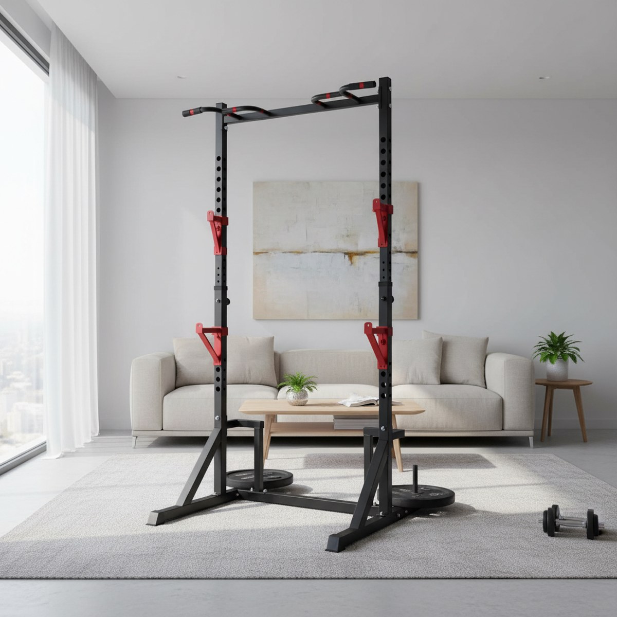 Regulowany stojak do ćwiczeń z – Pull Up Bar recenzja i cena