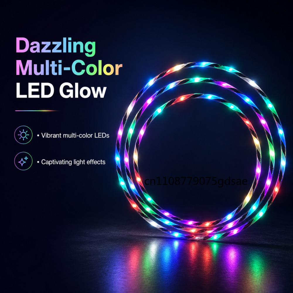 Obręcz sportowa LED 60-90cm dl – Gymnastic Ring recenzja i cena