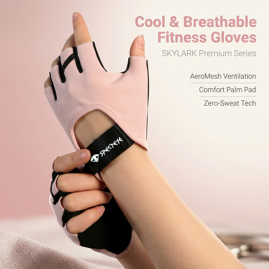 Damskie różowe rękawiczki fitn – Weightlifting Gloves recenzja i cena