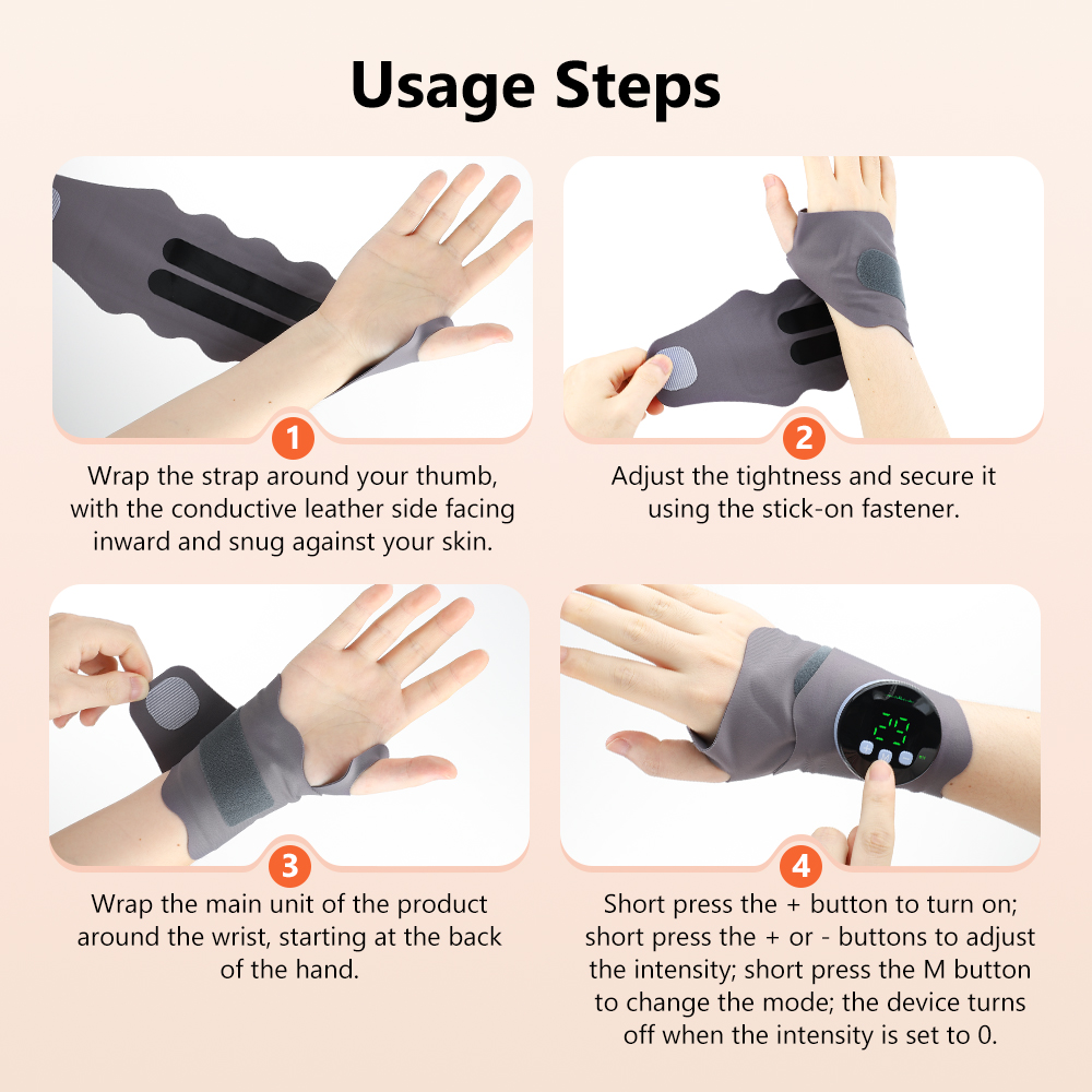 Elektryczny masażer na nadgars – Wrist Wraps recenzja i cena