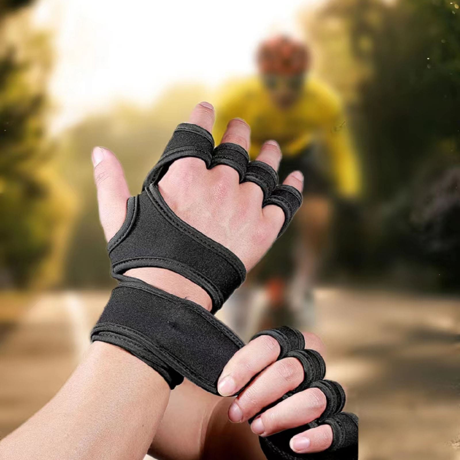 1 para sportowych rękawic rowe – Weightlifting Gloves recenzja i cena