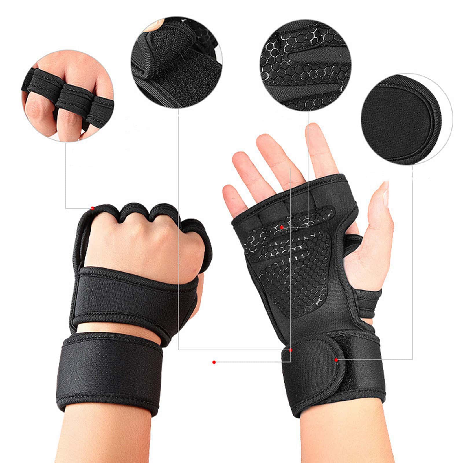 1 para sportowych rękawic rowe – Weightlifting Gloves recenzja i cena