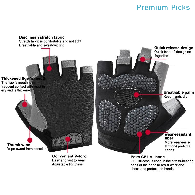 Przenośne rękawiczki fitness b – Weightlifting Gloves recenzja i cena