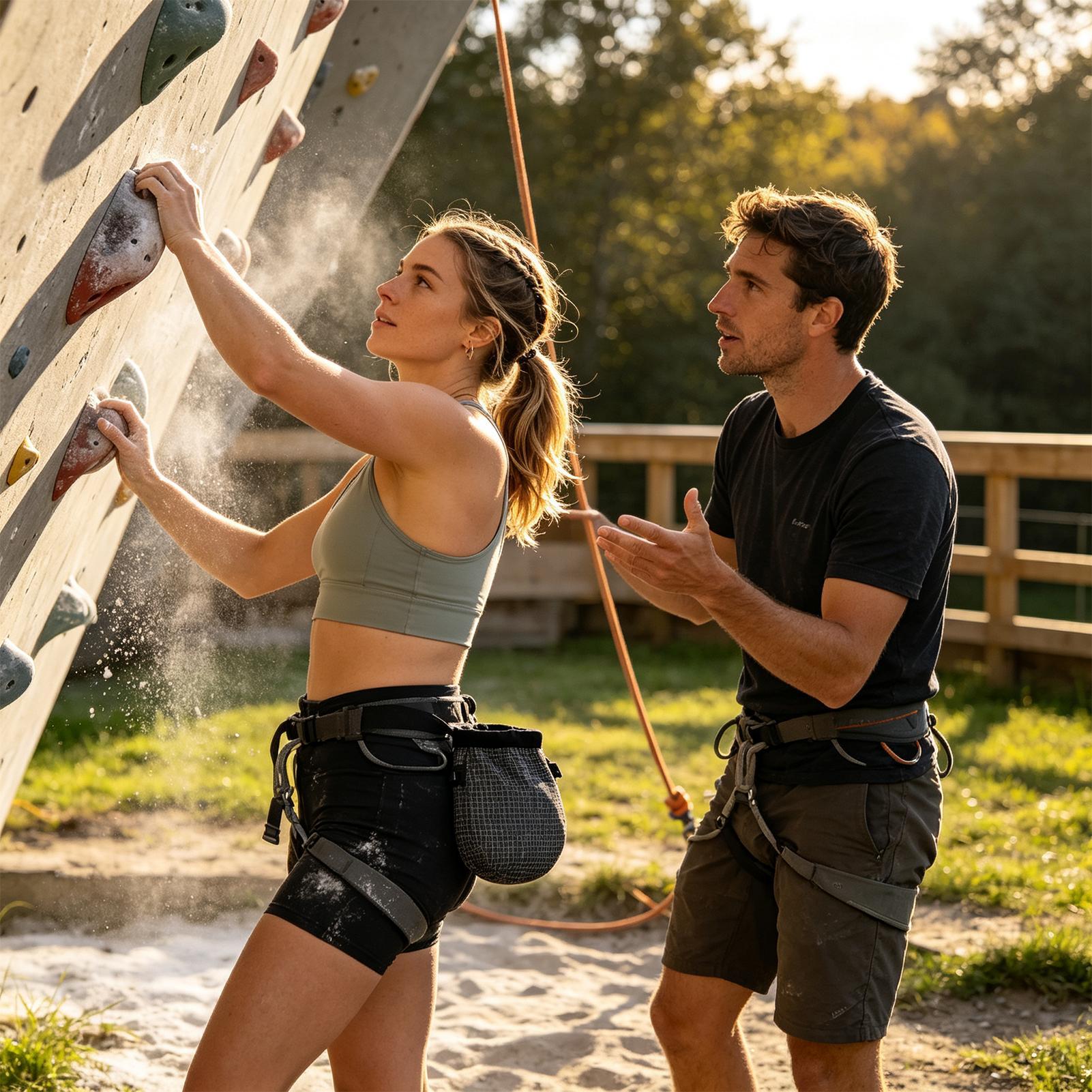 Regulowany pas do wspinaczki,  – Chalk Bag recenzja i cena